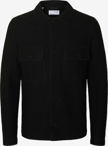 SELECTED Välikausitakki 'SLHNealy' värissä musta: etupuoli