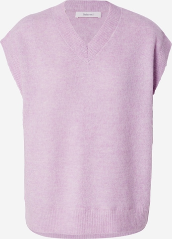 SELECTED - Jersey 'SLWLulu' en lila: frente