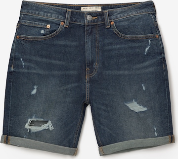 Pull&Bear Regular Shorts in Blau: predná strana