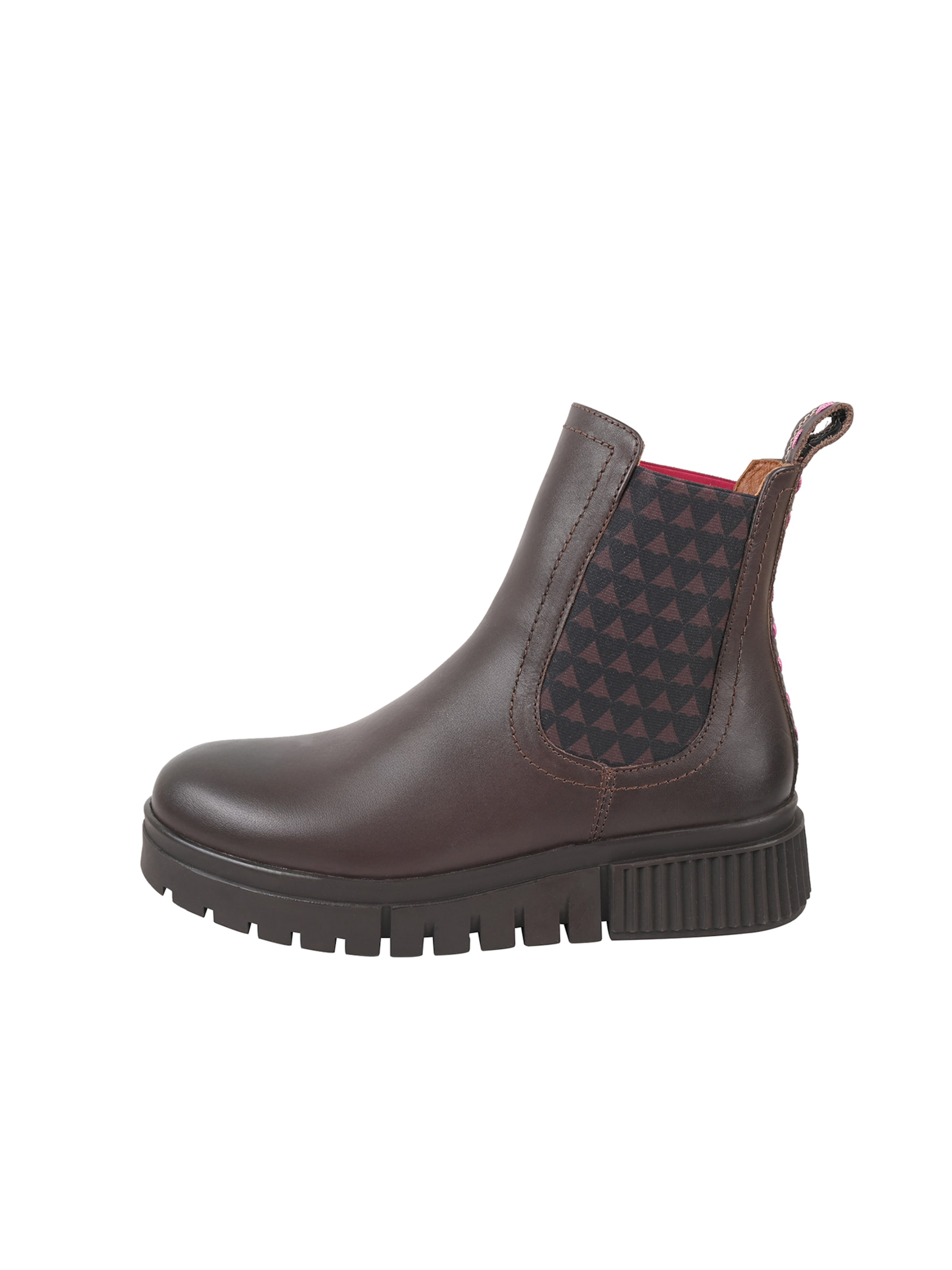 Crickit Chelsea boots ' SISSY ' in Bruin: voorkant