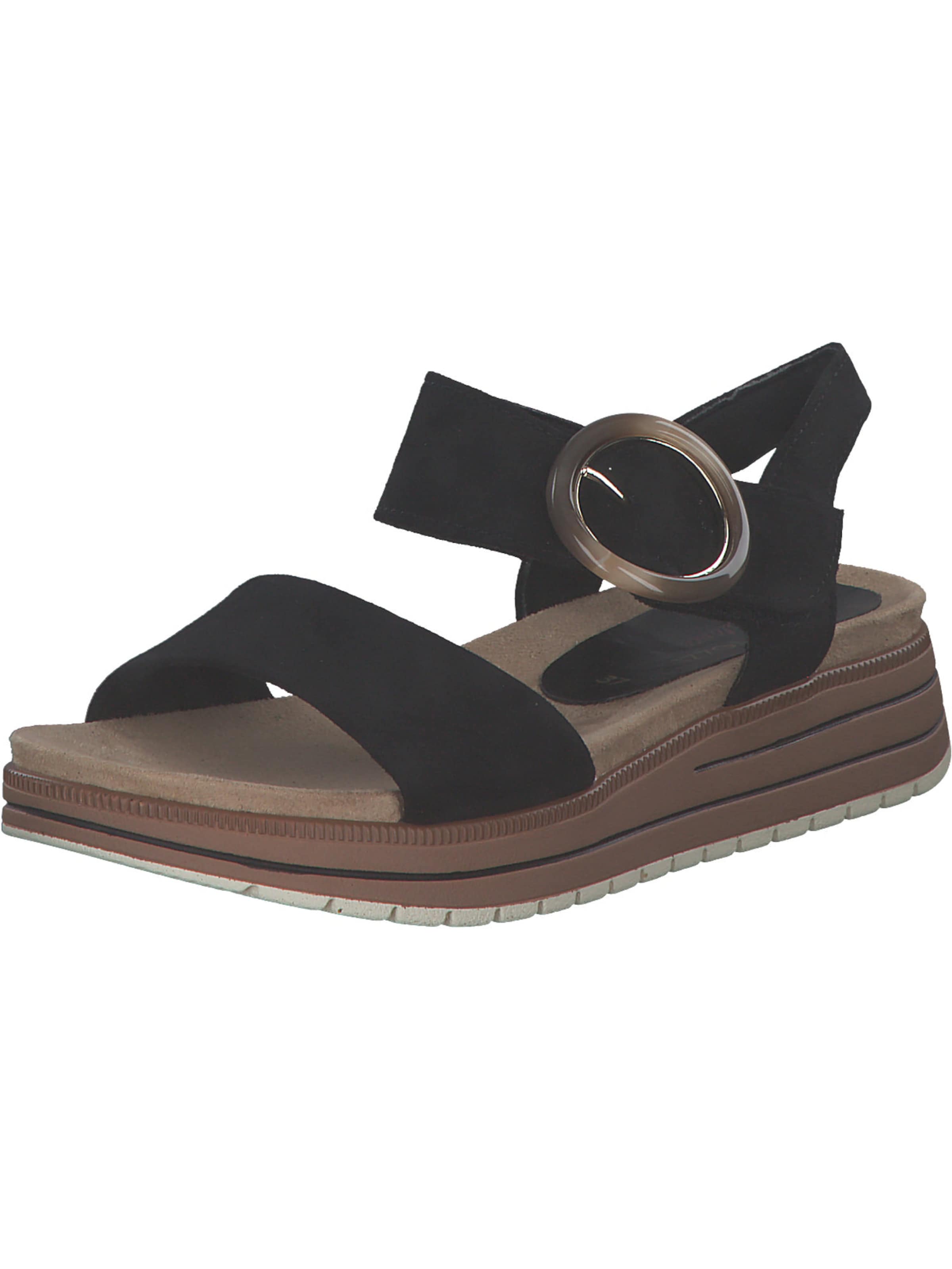 MARCO TOZZI Sandale '28507' in Schwarz: Vorderseite