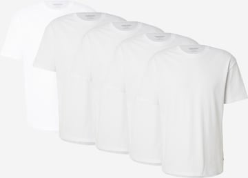 JACK & JONES Póló 'JJEORGANIC' - fehér: elől
