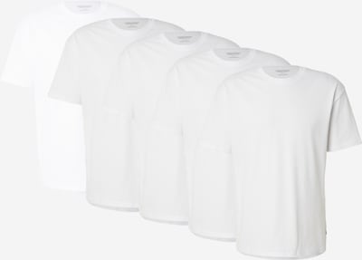 XS dydžio Marškinėliai iš JACK & JONES, spalva – balta / balkšva, Prekių apžvalga
