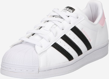 ADIDAS ORIGINALS Sneakers 'Superstar' i hvid: forside