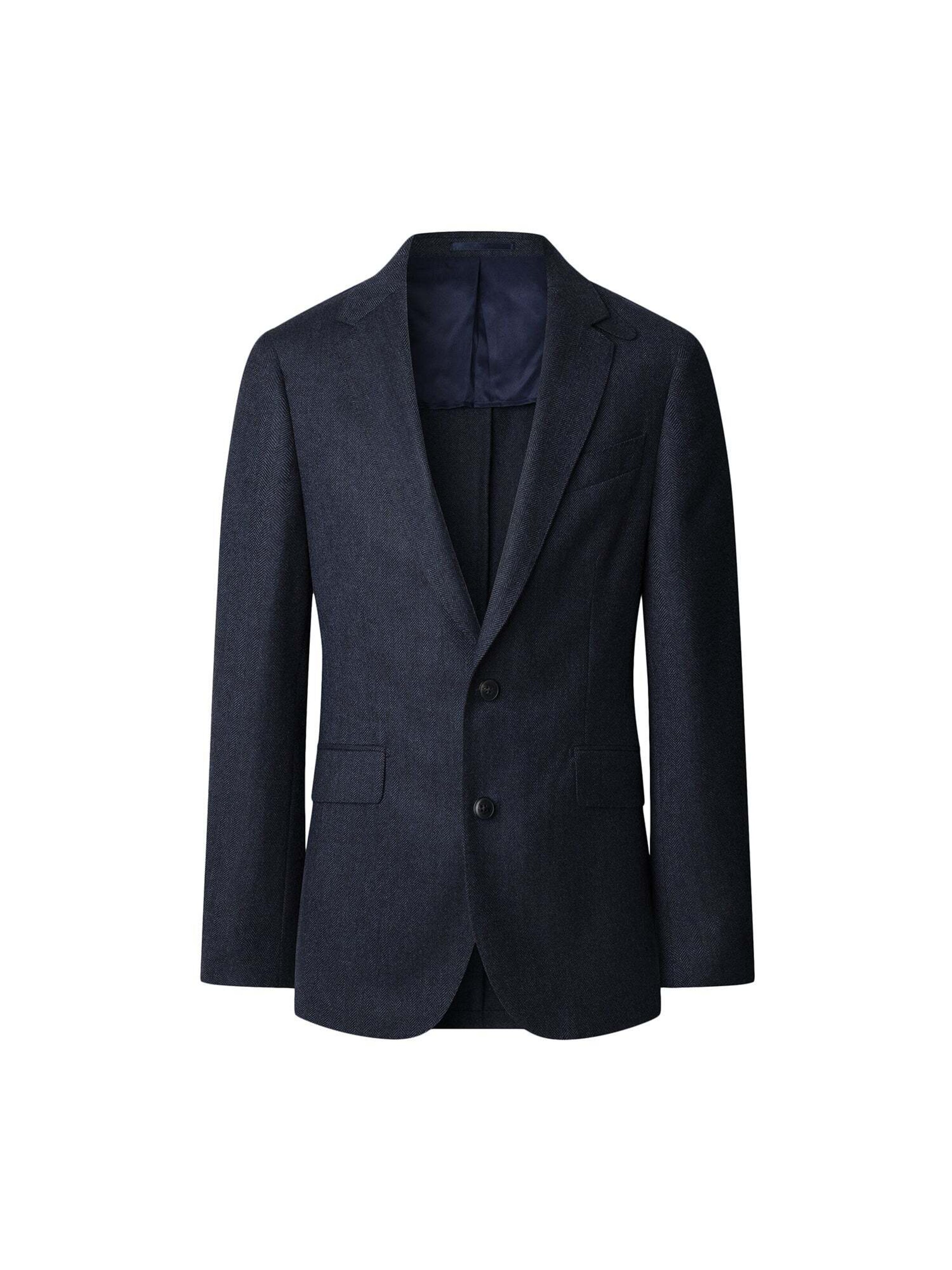 Regular fit Giacca business da completo di Hackett London in blu: frontale
