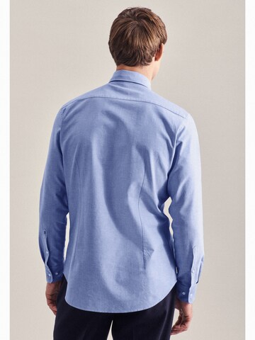 SEIDENSTICKER Slim fit Business Shirt in Blue