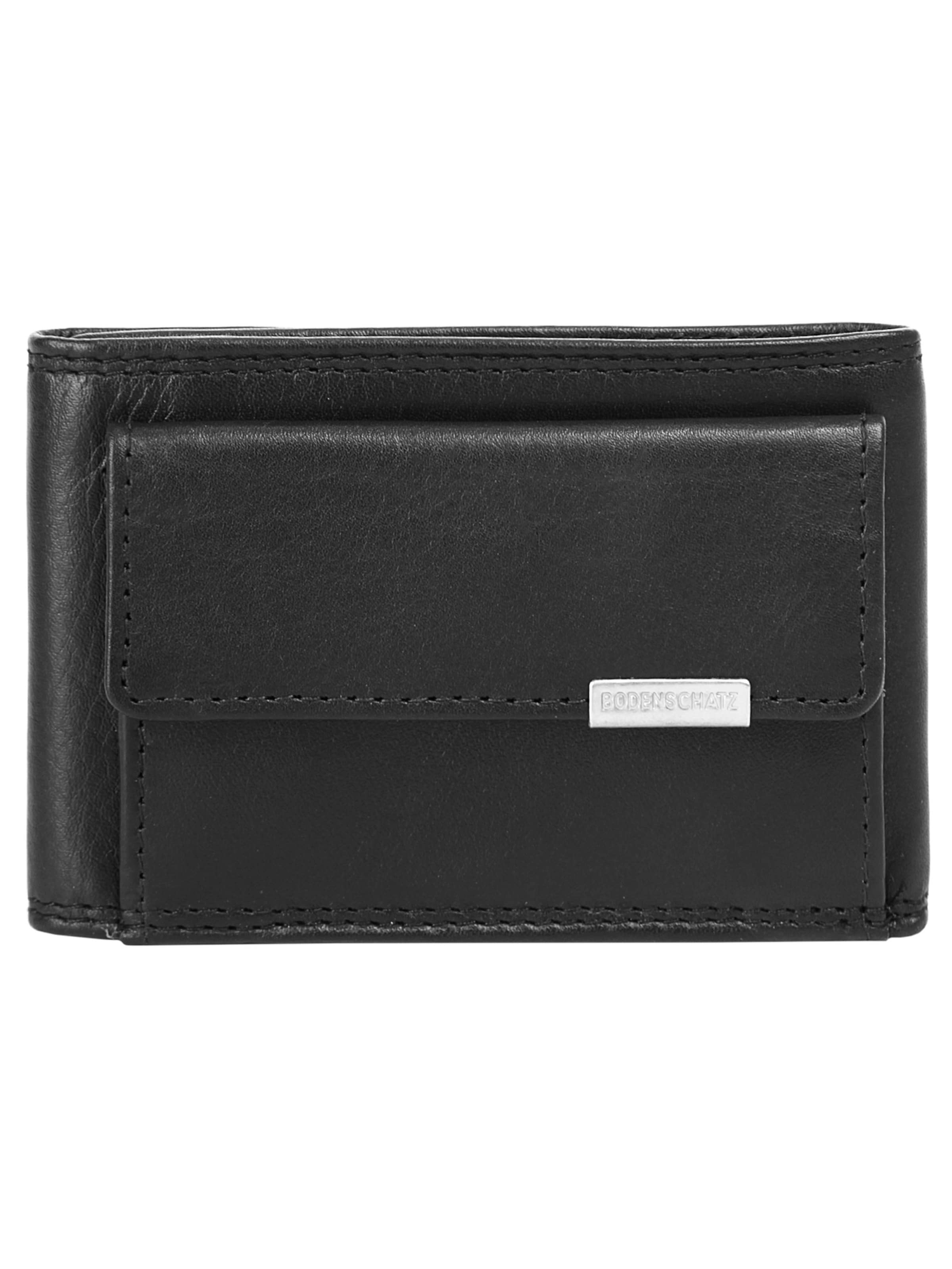 BODENSCHATZ Wallet 'Bodenschatz Geldbörse' in Black: front