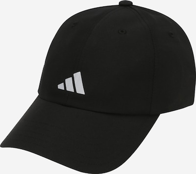 ADIDAS PERFORMANCE Спортна шапка 'Essentials Aeroready Six-Panel' в черно / бяло, Преглед на продукта