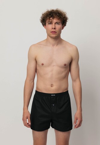 SNOCKS Boxershort 'American Woven Weit' in Schwarz