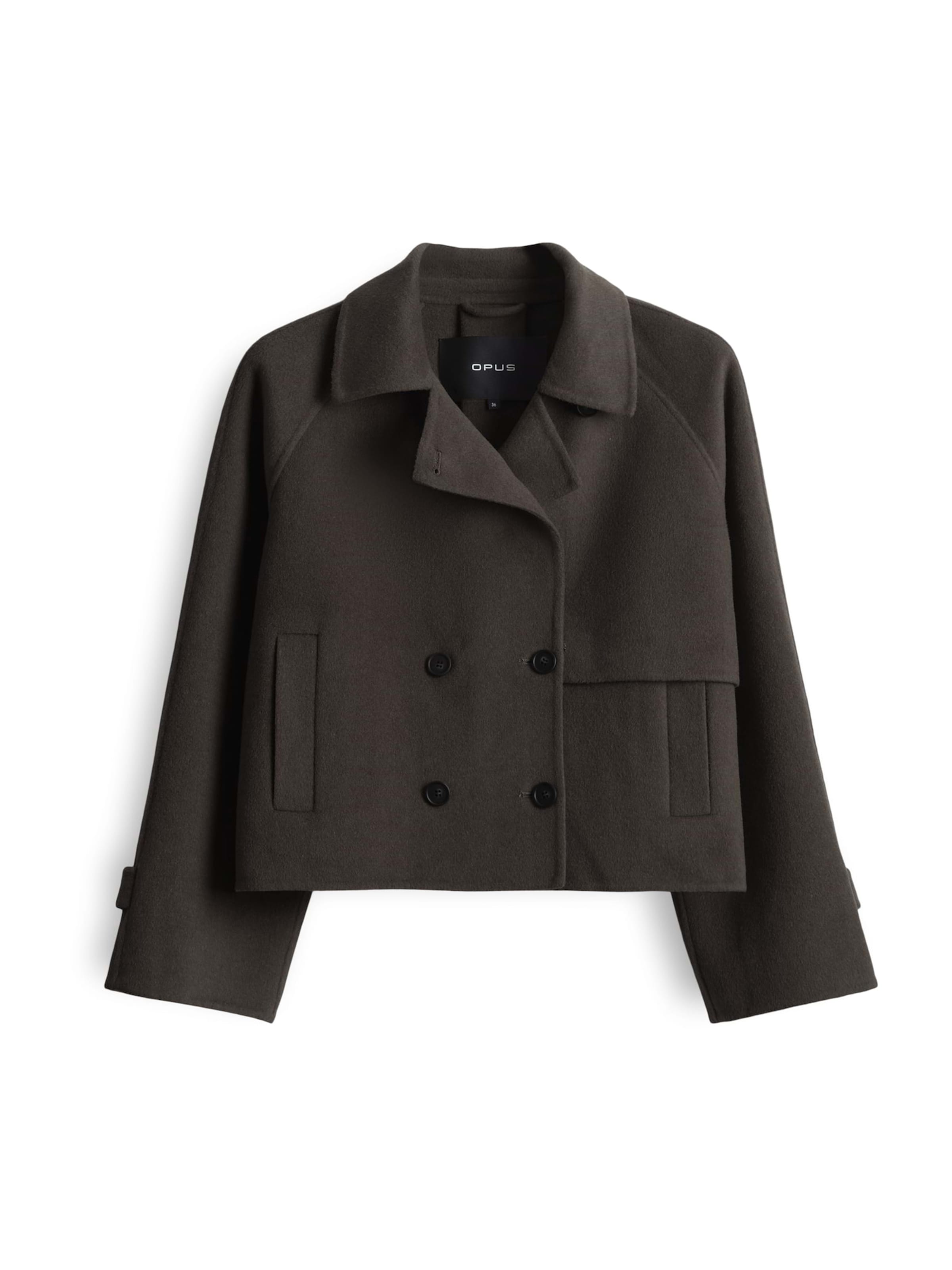 OPUS Płaszcz przejściowy &#x27;Haili&#x27; w kolorze brązowy: przód