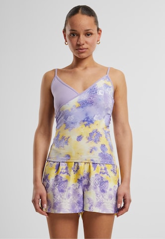 Karl Kani Top in Lila: Vorderseite