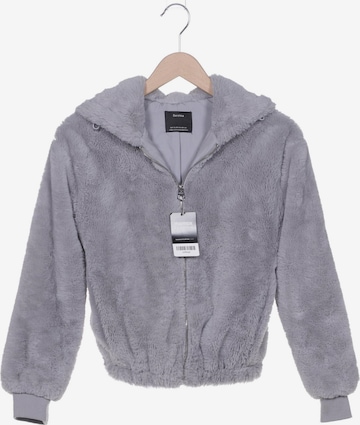 Bershka Kapuzenpullover XS in Grau: predná strana