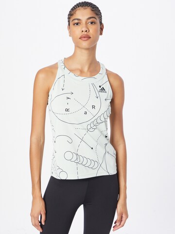 ADIDAS SPORTSWEAR Sporttop 'Club Graphic' in Groen: voorkant