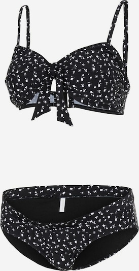 MAMALICIOUS Bikini 'Ofelia' | črna / bela barva, Prikaz izdelka