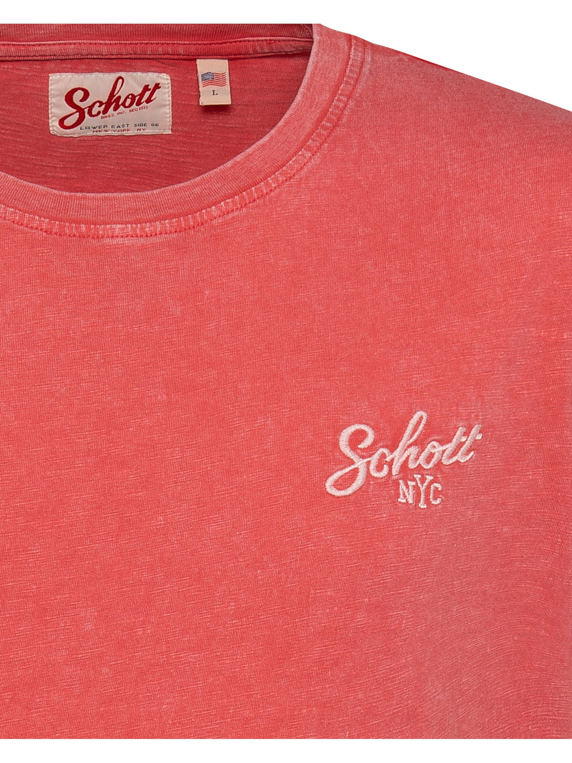 Schott NYC Shirt in Red