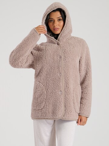 Loungeable Fleecejacke in Grau