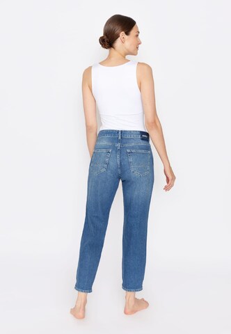 Angels Tapered Boyfriend Jeans in Blau