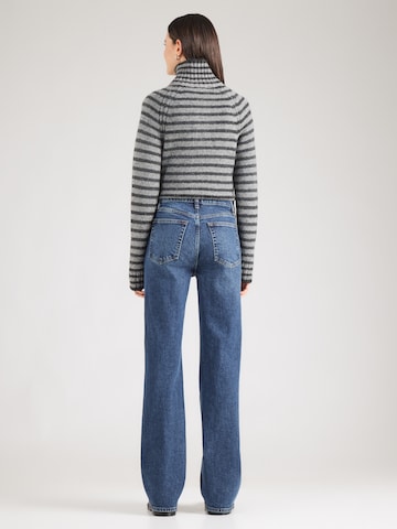 FRAME Wide Leg Jeans 'THE ARROW' in Blau