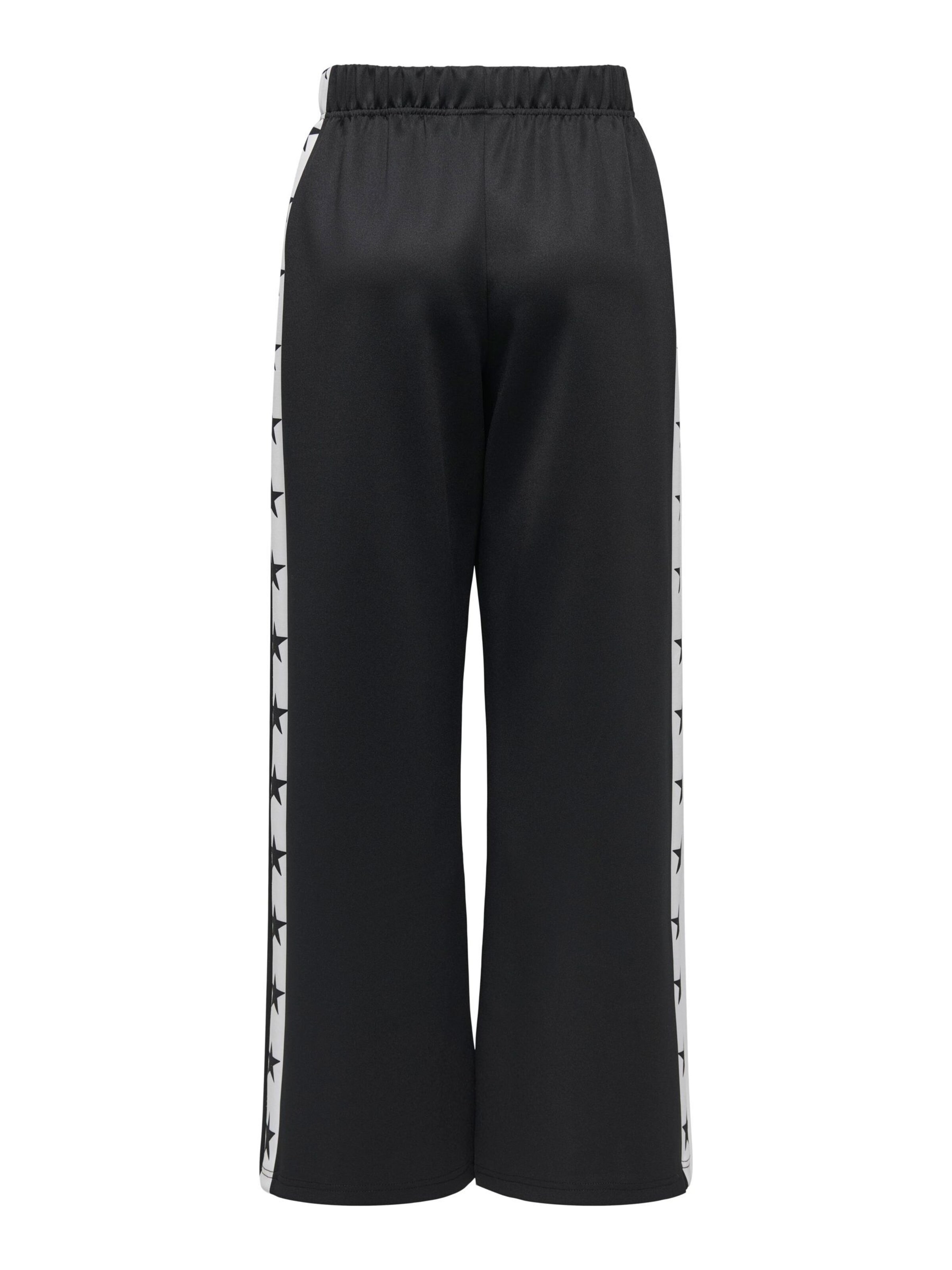ONLY Regular Pants 'STAR' in Black