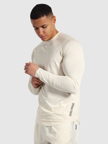 T-Shirt ' Powerfit ' Smilodox en beige