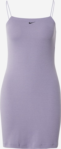 Nike Sportswear Šaty – fialová: přední strana