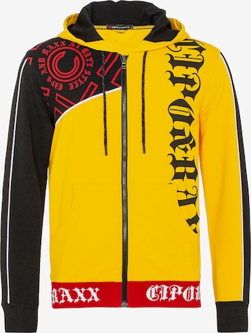 CIPO & BAXX Sweatsuit in Yellow: front