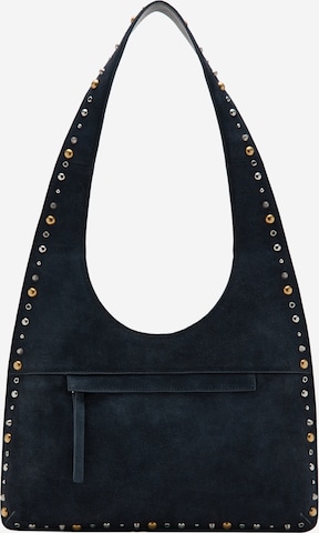 MANGO Olkalaukku 'Indira' värissä sininen: etupuoli