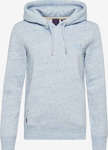 Superdry Sweatshirt in Blue: front