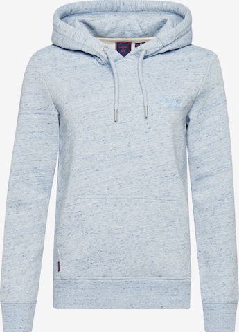 Superdry - Sudadera en azul: frente