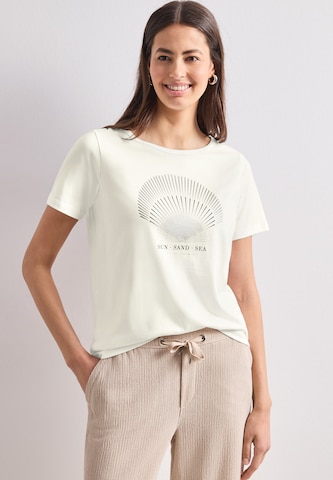 STREET ONE Shirt in White: front