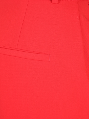 Wide leg Pantaloni di Warehouse Petite in rosso