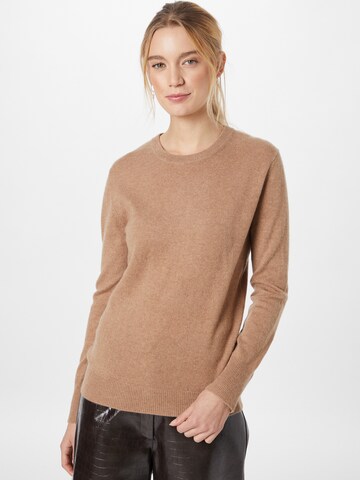 Pullover di Pure Cashmere NYC in beige: frontale