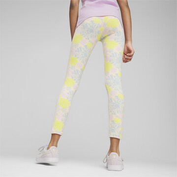 PUMA Skinny Leggings in Yellow