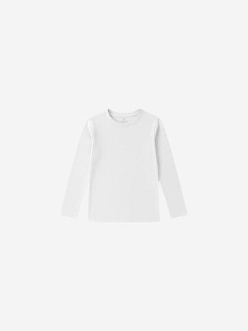 Tommy Life Shirt 'TOMMY T-Shirt Aus Baumwolle Und Elastan'‌‌‌‌‌‌‌‌‌‌ in Weiß