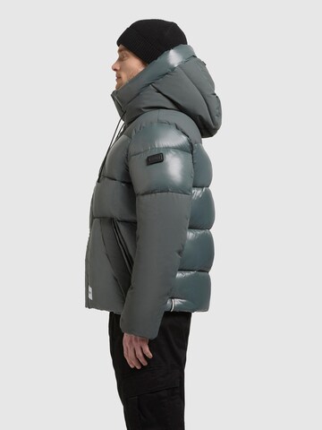 Veste d’hiver 'Alst' khujo en vert