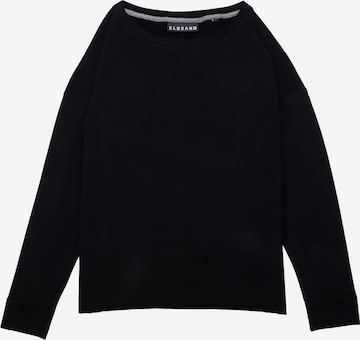 Elbsand Sweatshirt 'Riane' in Black: front