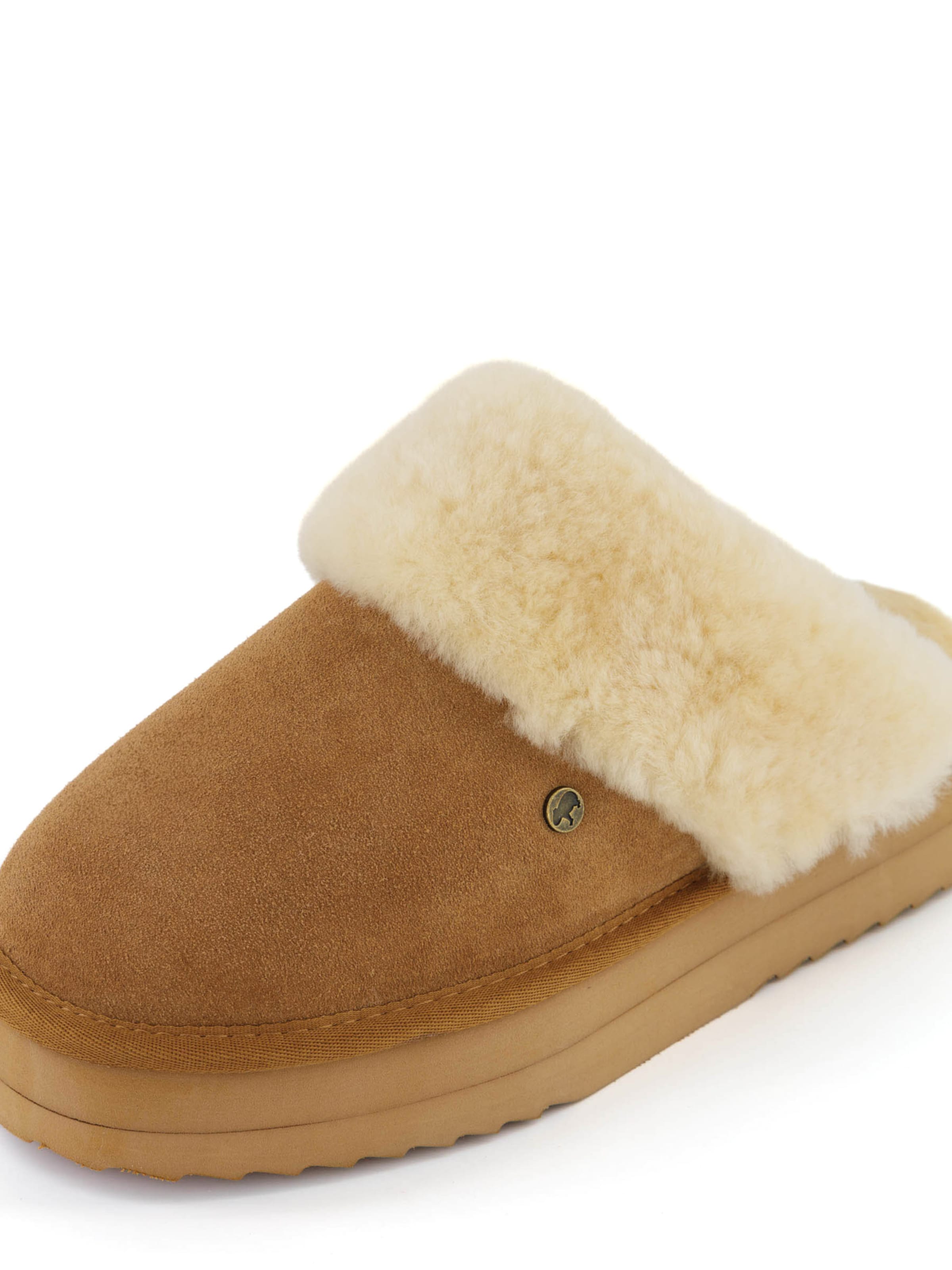 Warmbat Innesko 'Flurry' i brun