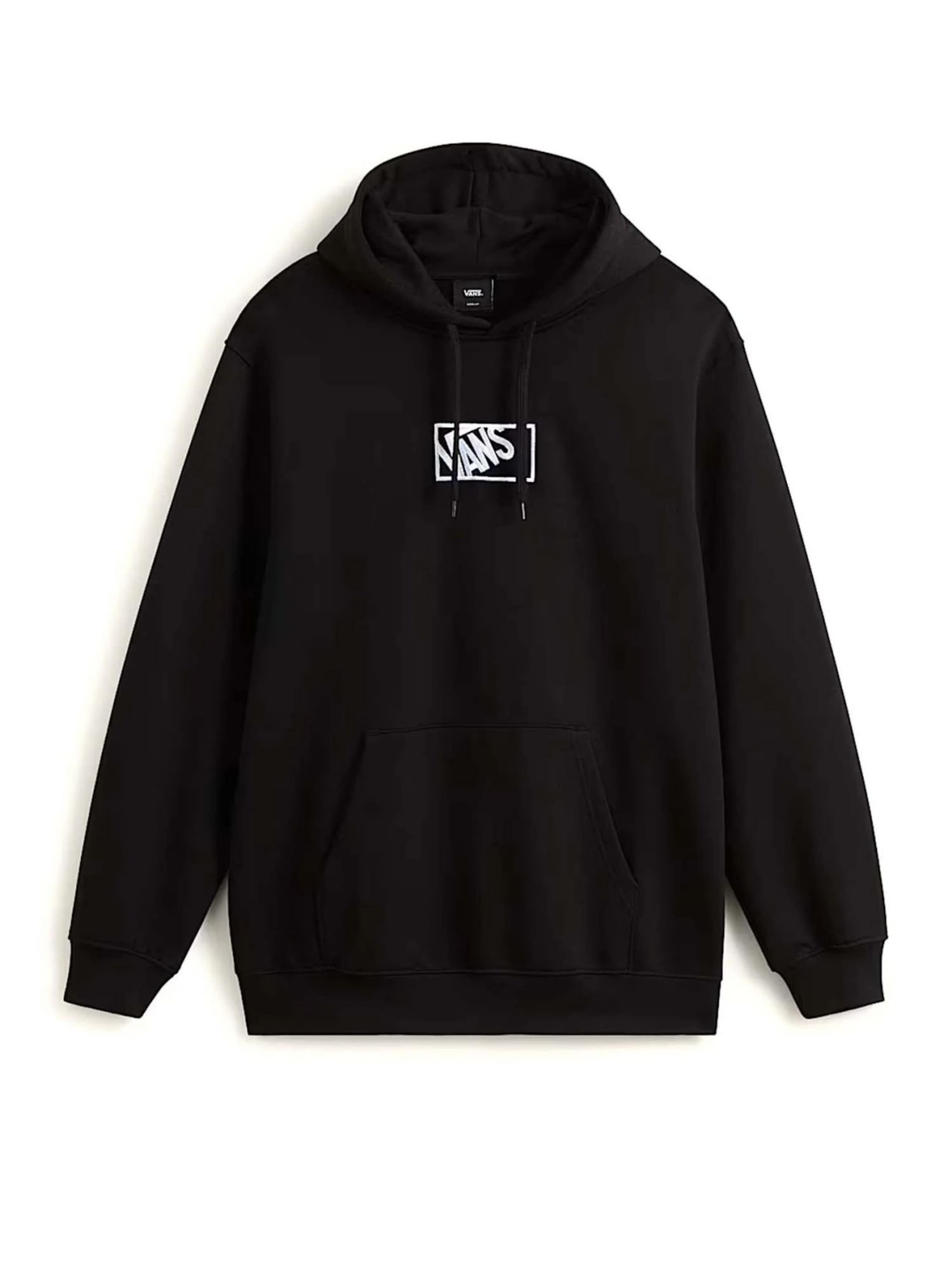 VANS Sweatshirt in Black: front