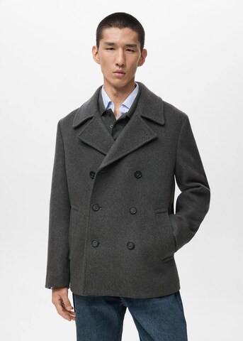 MANGO MAN Between-Seasons Coat 'Tinof' in Grey: front