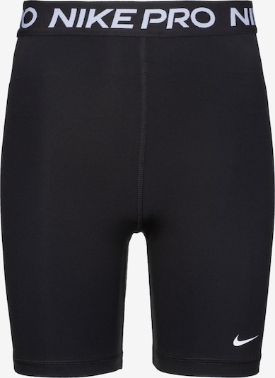 NIKE Sports trousers in Black / White, Item view