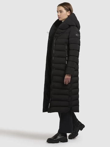 khujo Winter Coat ' Teiva2-YM ' in Black