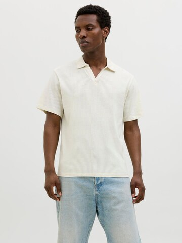 T-Shirt JACK & JONES en blanc : devant