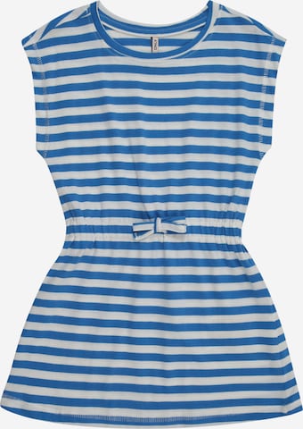 KIDS MINI GIRL - Vestido 'MAY' en azul: frente