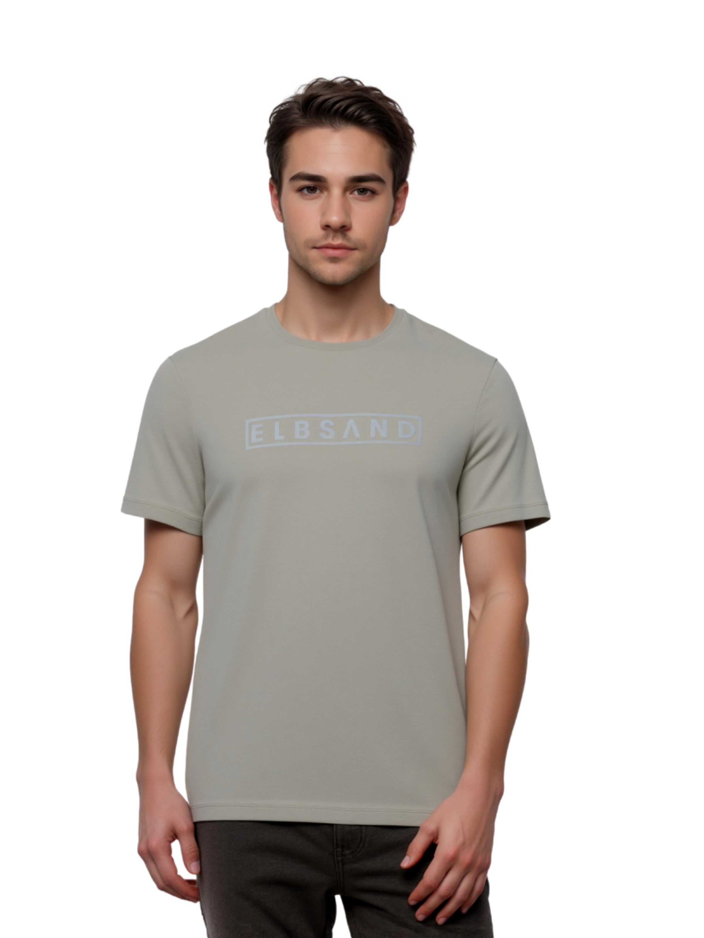 Elbsand Shirt 'Finn' in Grey: front