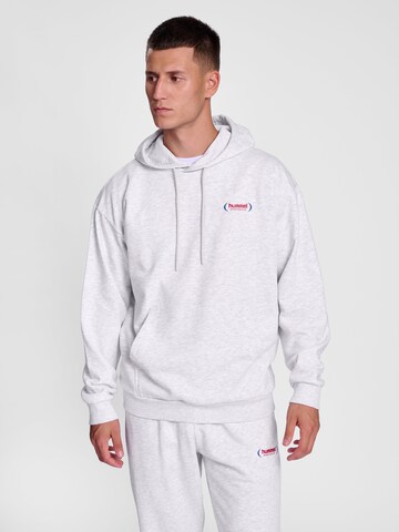 Sweat-shirt Hummel en gris : devant