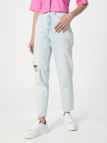 Tommy Jeans Tapered Jeans in Blauw: voorkant