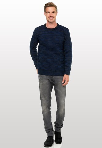 Rusty Neal Pullover in Blau