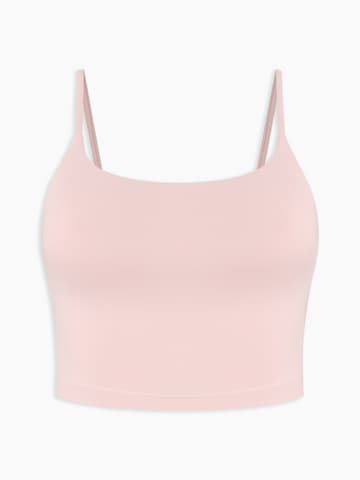 Bustier Soutien-gorge de sport 'Sports Bra Blossom' Antheia en rose : devant