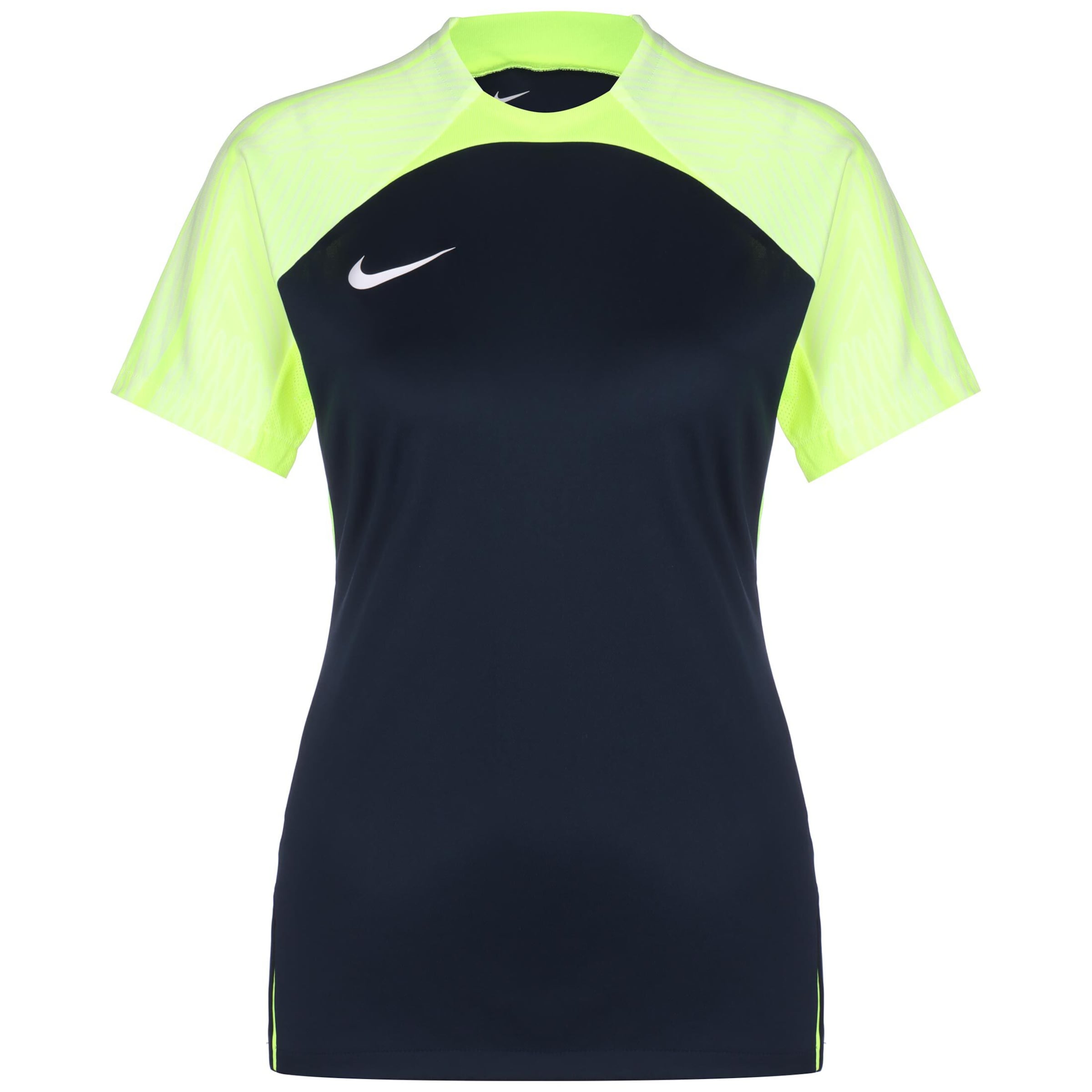 NIKE Performance shirt 'Strike 23' in Navy / Limone / White, Item view