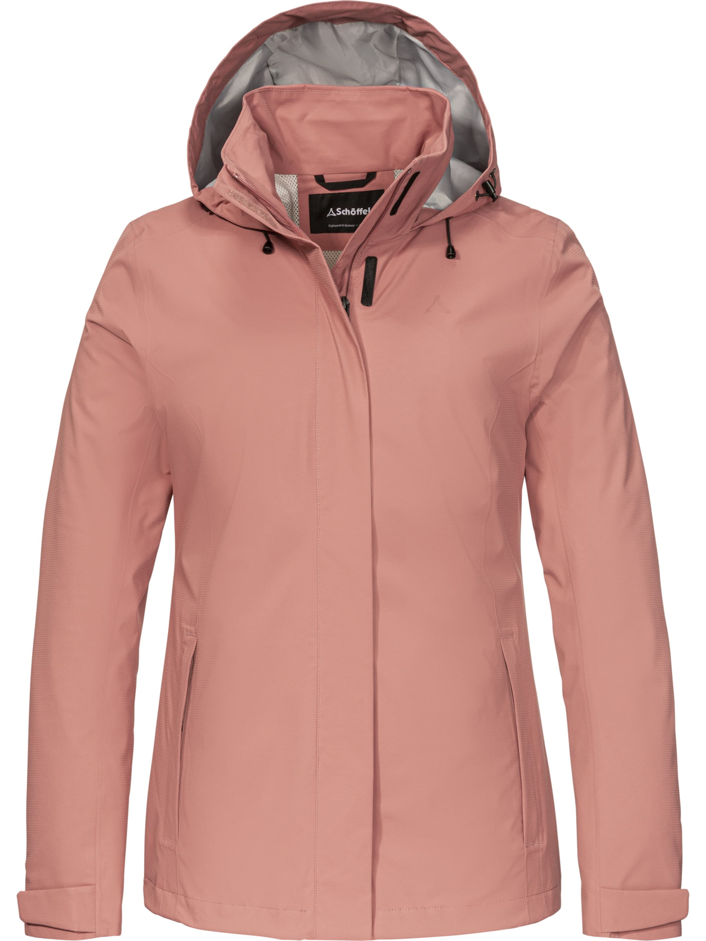 Schöffel Outdoorjas in Roze: voorkant